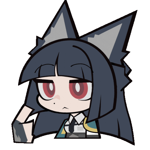 CountWolfy giphyupload zzz hoshimi miyabi Sticker