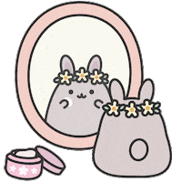 Pink Flower Sticker