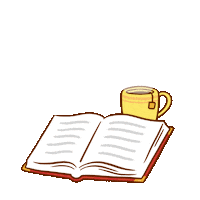 Tea Steam Sticker by Azbooka-Atticus