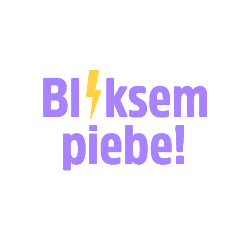 Bliksem Stikker Sticker by Praat mar Frysk