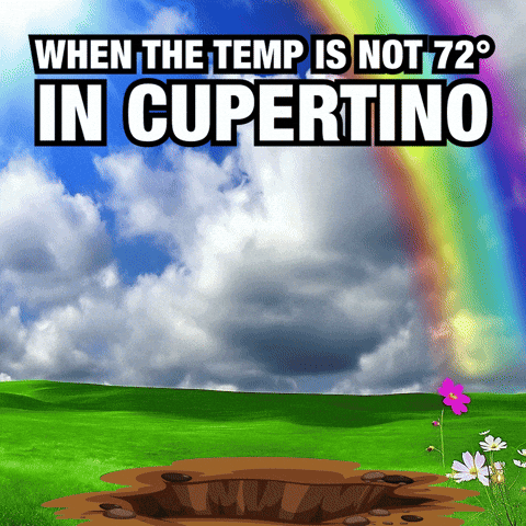 Perfect Weather Cupertino GIF