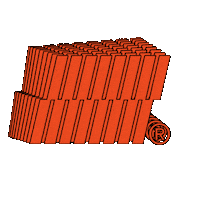 GutterCorp music logo gutter Sticker