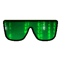 Matrix Reloaded Sunglasses Sticker by The Matrix