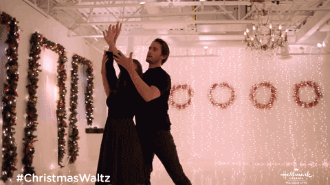 Lacey Chabert Dancing GIF by Hallmark Channel