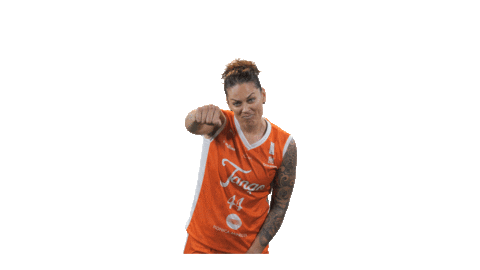 Basketball Drop The Mic Sticker by Tango Bourges Basket