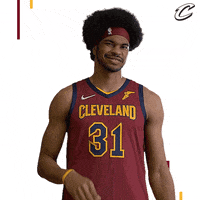 Jarrett Allen Sport GIF by Cleveland Cavaliers