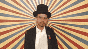 bizarrebcn show clown circus toys GIF
