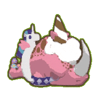 Animal Jam Pink Sticker