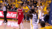 Golden State Warriors Reaction GIF by NBA