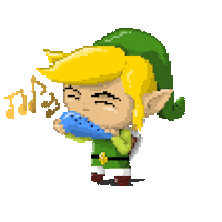 Pixel Tocar Sticker