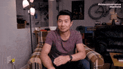 Simu Liu Reaction GIF by Kim's Convenience