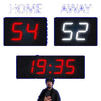52 Away Sticker