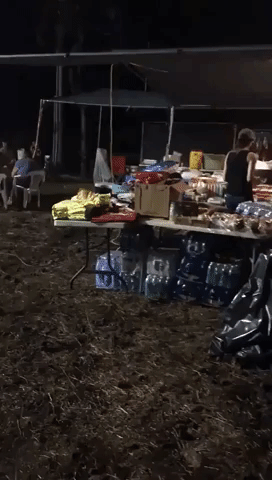 Hawaii Residents Run Supply Drive for Earthquake Victims