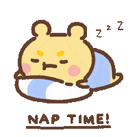 Tired Good Night Sticker by Simian Reflux