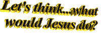 jesus what Sticker by AnimatedText