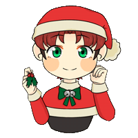 Christmas Santa Sticker