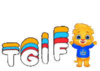 Its Friday Weekend Sticker by Lucas and Friends by RV AppStudios