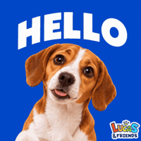 Say Hi Hello GIF by Lucas and Friends by RV AppStudios