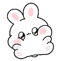 bboonong 토끼 귀여워 뿌농이 뿌농 Sticker