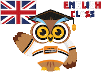 English Owl Sticker by Braga Mello