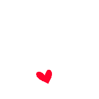 claucuc hearts red hearts claucuc Sticker