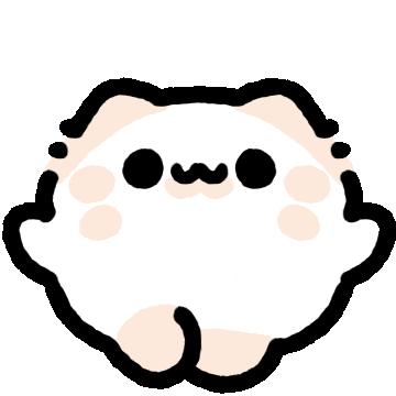 Cat Happy Dance Sticker by MYAOWL