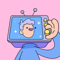 News Watching GIF by doodles