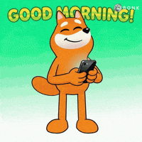 Good Morning GIF by BONK