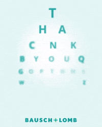 Eyecare Thank You GIF by Marcel Katz / The Art Plug