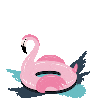 Pool Party Summer Sticker