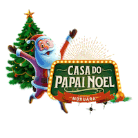 Feliz Natal Santa Sticker by Shopping Moxuara