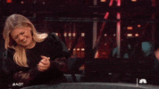 Kelly Clarkson Nbc GIF by America's Got Talent