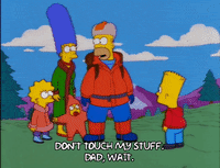 explore homer simpson GIF