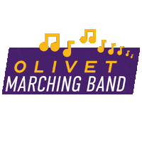 Band Marching Sticker by Olivet Nazarene University