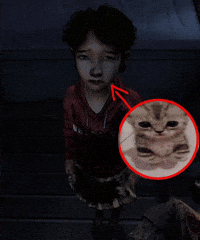 Sad The Walking Dead Game GIF