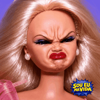 Angry Barbie GIF by Sou Eu Na Vida