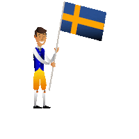 SvenskHusman socks sweden swedish sweden flag Sticker