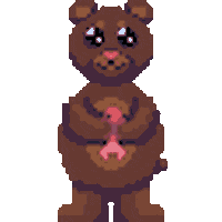 8 Bit Love Sticker