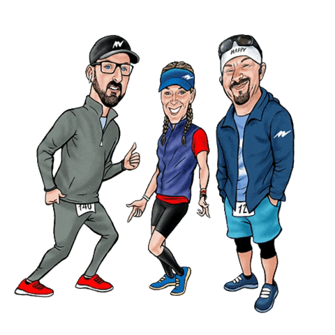 Run Running Sticker by eBibs