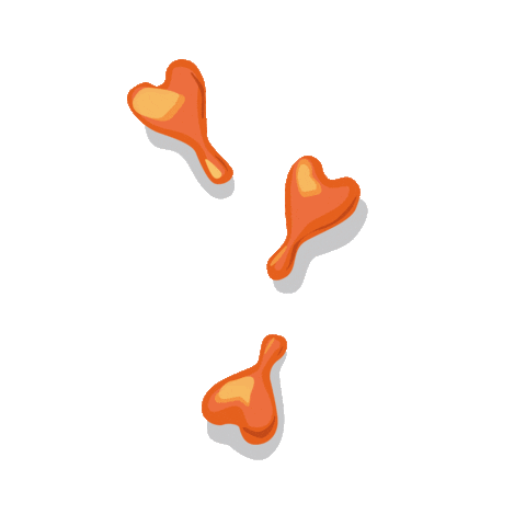 OskiaSkincare rainbow sun skincare orange Sticker