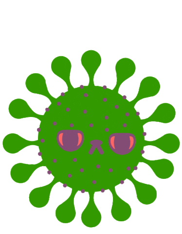 timdubitsky giphyupload kawaii green corona Sticker