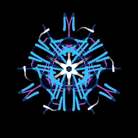 xodnnhm art loop abstract geometry GIF
