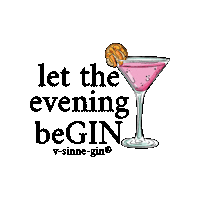 vsinnegin gin martini wochenende freitag Sticker