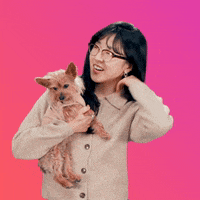 Dog Hair Flip GIF
