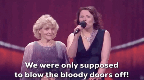 Blow Brits GIF by BRIT Awards