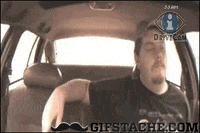 car falling asleep GIF