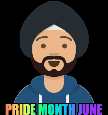 giphygifmaker gay pride together pride month GIF
