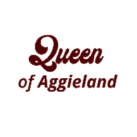 The Queen Sticker by Texas A&M University