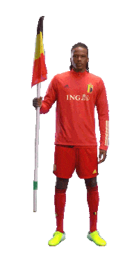 ingbelgium football goal flag madness Sticker