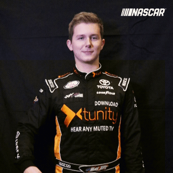 matt tifft fist bump GIF by NASCAR